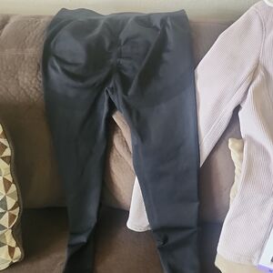 Kids Black Leggings